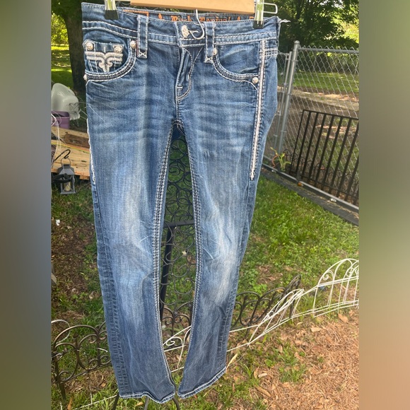 Rock revival Dee boot cut jeans size 26 women’s - Picture 1 of 6